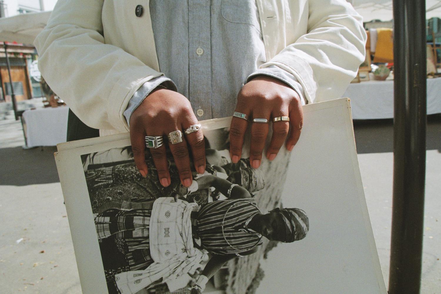 A publisher handling a print